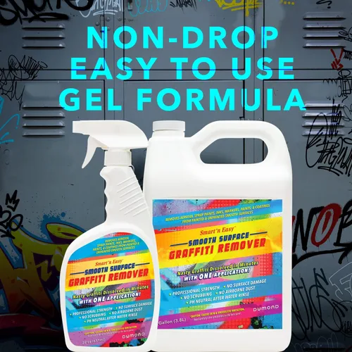 Miniatura 6 de Smart 'n Easy Removedor de graffiti de superficie lisa – Elimina pinturas en aerosol no deseadas en aerosol, tintas, pinturas y revestimientos