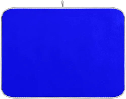 Miniatura 20 de Tapete de secado de platos grande de terracota Xl para platos, accesorios de cocina, mostrador de microfibra, escurridor de platos, resistente al