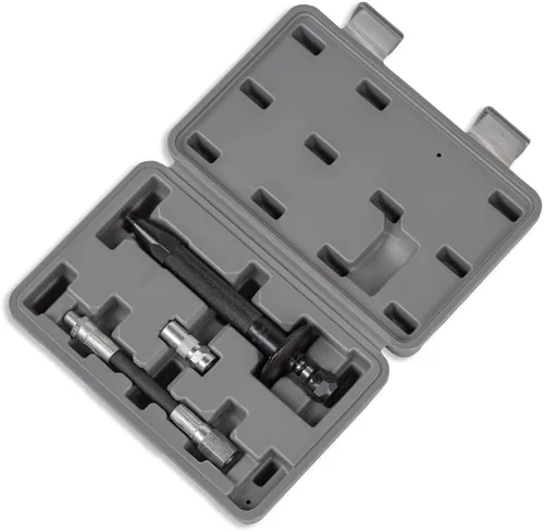 Miniatura 2 de Lincoln 5805 Limpiador de ajuste de impacto de grasa endurecida/obstruida, incluye cilindro de accionamiento de acero, pistón, escudo de seguridad
