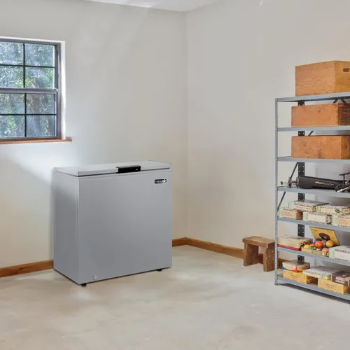Miniatura 9 de Newair Congelador de cofre de 6.7 pies cúbicos con cesta extraíble, congelador profundo silencioso, control digital de temperatura, alarma de puerta