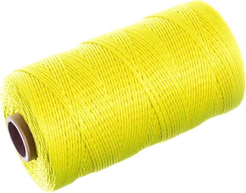 Miniatura 12 de Línea de nailon trenzado Mason - Cordón de cordel (250 pies, verde fluorescente)