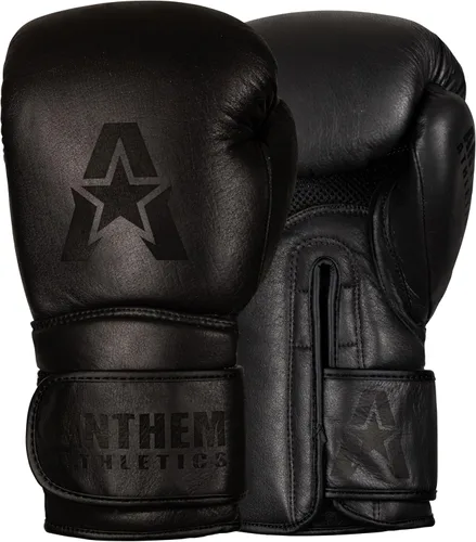Miniatura 9 de Anthem Athletics Stormbringer Guantes de boxeo de cuero de grano completo para hombres y mujeres, guantes de boxeo Muay Thai de 12 onzas, 14 oz o 16