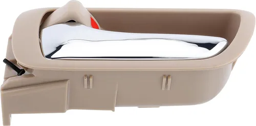Miniatura 3 de Manija de puerta interior compatible con Toyota Camry 2002 2003 2004 2005 2006, lado del conductor delantero o trasero, carcasa beige con palanca