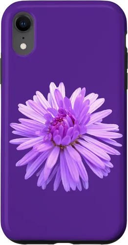 Miniatura 8 de iPhone 15 Purple flower, purple flower, floral tendril floral pattern Case