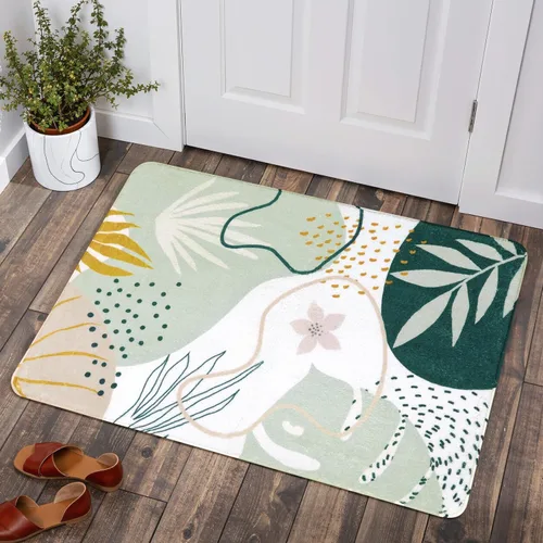 Miniatura 17 de Lahome Alfombra de pasillo rosa - Alfombra de 2x7, alfombra antideslizante lavable para baño, alfombra ligera para piso, alfombras para pasillo