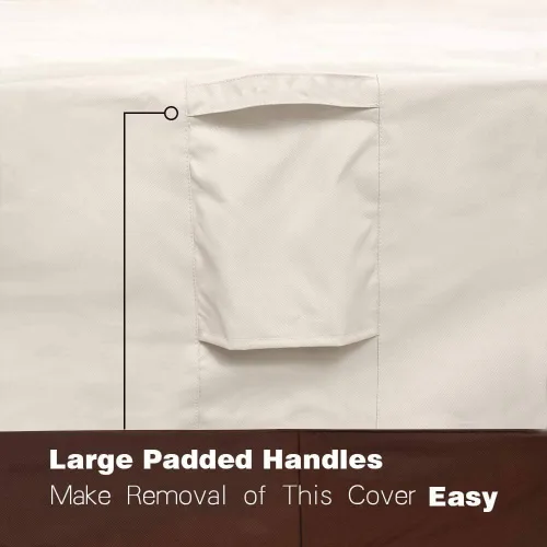 Miniatura 5 de Vailge Fundas para Sillas de Patio, Funda de Asiento Profundo para Tumbona, Fundas para Muebles de Patio al Aire Libre Resistentes e Impermeables