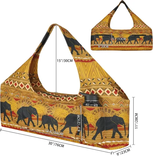 Miniatura 2 de Bolsa grande para esterilla de yoga, bolsas y portabebés se adapta a todo lo que necesitas, bolsa de transporte con correa para esterilla de yoga