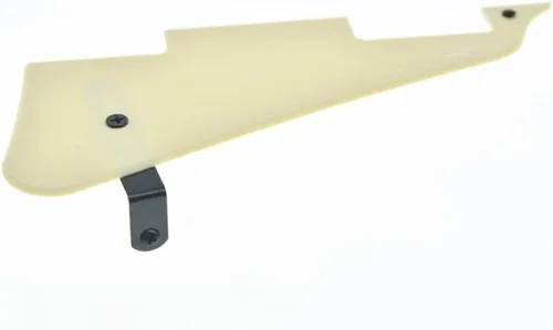 Miniatura 67 de KAISH Golpeador de guitarra Abalone Pearl LP con soporte de acero inoxidable negro y tornillos de montaje de acero para USA Les Paul
