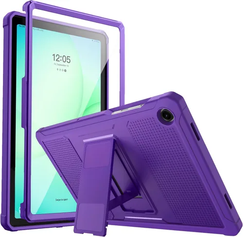 Miniatura 10 de MoKo Funda para Samsung Galaxy Tab A9 Plus/A9+ de 11 pulgadas 2023, a prueba de golpes de cuerpo completo resistente con protector de pantalla