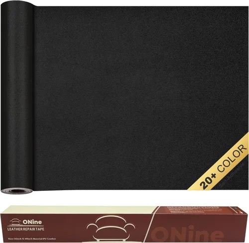 Miniatura 26 de ONine - Parche para reparación de cuero, parche autoadhesivo para sillones, parche de cuero contra rasguños, disponible en diferentes colores, de 5