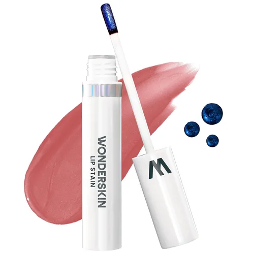 Miniatura 10 de Wonderskin Wonder Blading Mancha de Labios Todo el Día Mascarilla Despegable y Kit Revelador - Tinte de Labios Nude Duradero e Impermeable, Kit