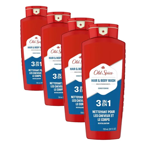 Miniatura 10 de Old Spice Refrescante acondicionador 2 en 1 para cabello y cuerpo para hombres, alta resistencia, 3X defensa, ducha fresca 24/7 con aroma duradero
