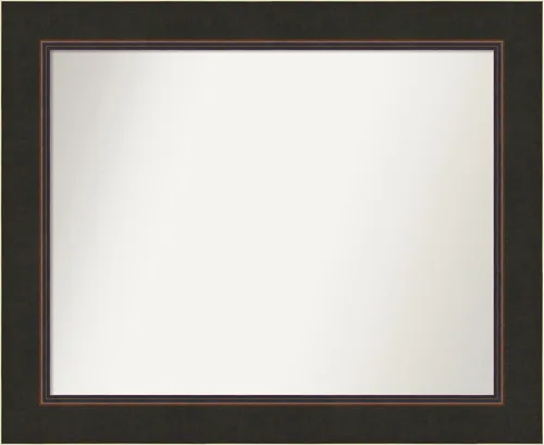 Miniatura 145 de Amanti Art Espejo personalizado, espejo de baño de bronce Milano, espejo de pared o espejo de tocador de baño sobre el fregadero