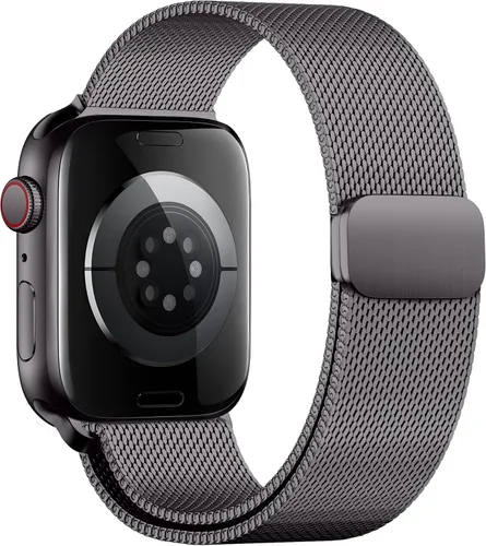 Miniatura 28 de QOKNUL Compatible con correas de Apple Watch de 1.929 in, 1.811 in, 1.772 in, 1.732 in, 1.654 in, 1.614 in, 1.575 in, 1.496 in, correa de malla