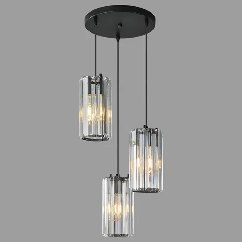 Miniatura 13 de Iluminación colgante dorada moderna mini candelabros de cristal, lámpara colgante ajustable para cocina, isla, comedor, pasillo, dormitorio