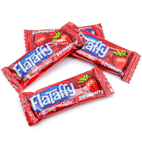 Miniatura 3 de Caramelos turcos de fresa envueltos individualmente, 5 libras, suave y masticable, sabor a fruta, a granel, bolsa resellable