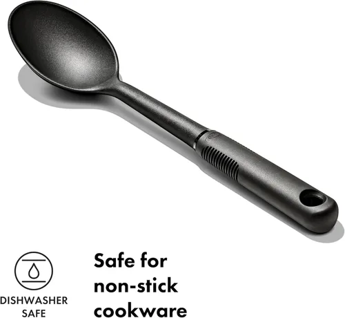 Miniatura 5 de OXO Good Grips cucharón de nylon, Cuchara de nailon, paquete de de 1, Negro
