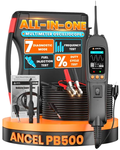 Miniatura 12 de ANCEL PB100 Kit con punta de prueba para circuitos automotrices para diagnóstico de vehículos medidor digital de voltaje energía eléctrica AVOmeter
