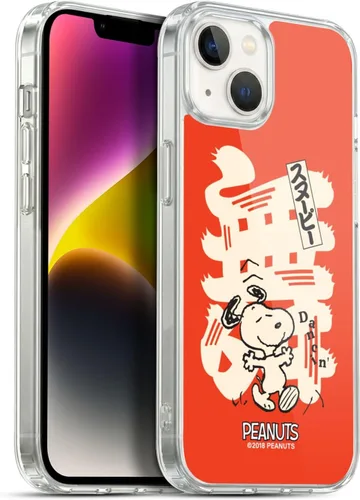 Miniatura 213 de Carcasa de gel para iPhone 7 Plus/iPhone 8 Plus, diseño de Snoopy Oriental de Peanuts, Badges