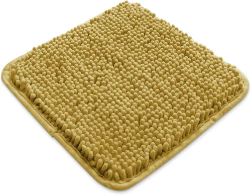 Miniatura 273 de Yeaban Alfombra de pasillo de baño de 24 x 72 pulgadas, antideslizante, alfombra de baño larga de felpilla gruesa, absorbente y lavable, alfombra