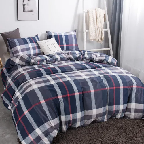Miniatura 302 de CLOTHKNOW - Juego de edredón verde militar tamaño completo de 3 piezas, juego de ropa de cama verde oscuro, edredón suave con 2 fundas de almohada