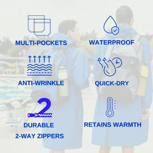 Miniatura 4 de Sporti Parka de natación cómoda con forro polar
