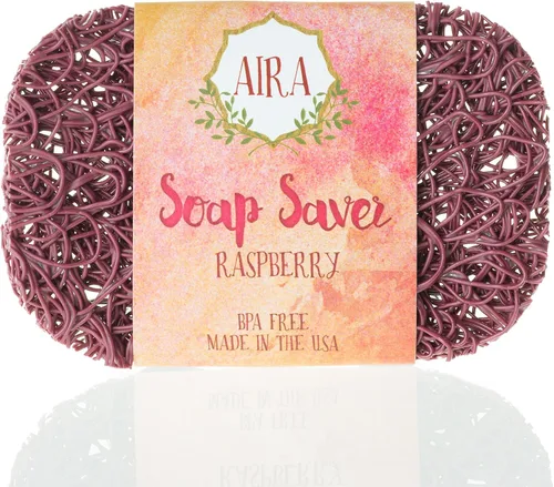 Miniatura 28 de Aira Jabonera - Plato para Jabón y Accesorio de Soporte de Jabón - Portajabones sin BPA para Ducha y Baño - Fabricado en EE. UU. - Drena el Agua