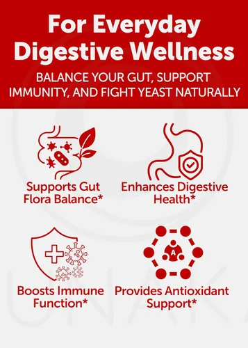 Miniatura 7 de Lunakai Candida Cleanse Detox fabricado en Estados Unidos para mujeres y hombres - Limpieza intestinal 11 en 1 y soporte de Candida con ácido
