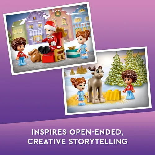 Miniatura 5 de LEGO Friends - Calendario de Adviento 2022 41706 - Juego de juguetes de construcción; 24 regalos y juguetes navideños, incluyendo el trineo