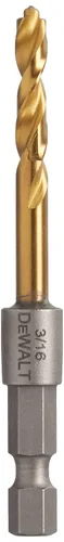 Miniatura 9 de DEWALT DD5116 Impact Ready - Broca recubierta de nitruro de titanio, 1/4