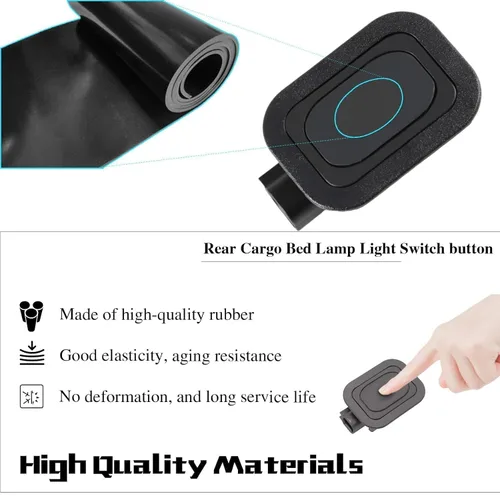 Miniatura 2 de FUSCH Nuevo Interruptor de Luz para Lámpara de Cama de Carga Trasera Compatible con Ford F150 2015-2023 Super Duty F250 F350 2017-2023 F450 F550