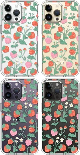 Miniatura 3 de MOSNOVO - Funda para iPhone 14 Pro Max, protección Buffertech de grado militar contra caídas (6.6 pies), antidesprendimiento, poliuretano Claro