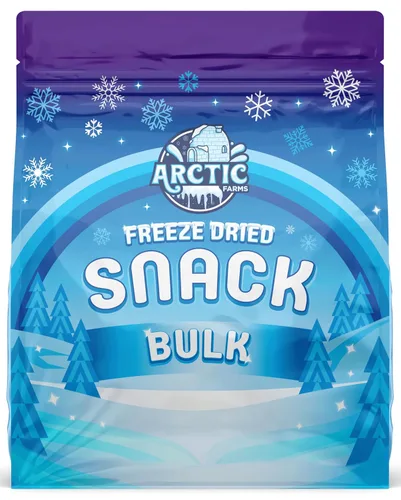 Miniatura 5 de Arctic Farms Caramelos liofilizados Frittles a granel en bolsas y en caja (sabores triturados) (3 libras)