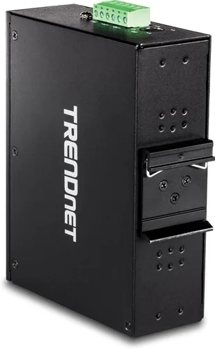 Miniatura 12 de TRENDnet Conmutador industrial Gigabit PoE+ de 10 puertos, 8 puertos Gigabit PoE+, Montaje en carril DIN, 2 ranuras SFP, Presupuesto de alimentación