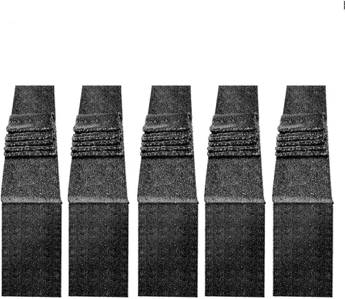 Miniatura 28 de JYFLZQ Camino de mesa de lentejuelas negras de 12 x 72 pulgadas, manteles de mesa de tela con lentejuelas negras brillantes - Caminos brillantes