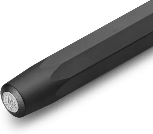 Miniatura 4 de Kaweco AL SPORT Rollerball Negro Bolígrafo de Gel/Esferográfica Incluyendo Recambio de Bolígrafo Rollerball de 0,7 mm en Diseño Clásico con Bola