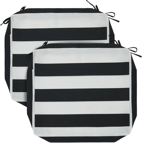 Miniatura 32 de FUNHOME Fundas de Cojín para Sillas de Exterior, Paquete de 2, ¡Sin Relleno! Fundas de Cojín de Repuesto para Patio 20" x 18" x 4", Resistentes al
