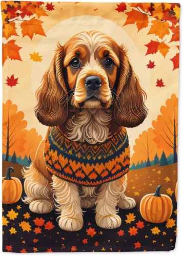 Miniatura 40 de Caroline's Treasures DAC1001GF Affenpinscher - Bandera decorativa para jardín de otoño, decoración para patio exterior, patio, parterres