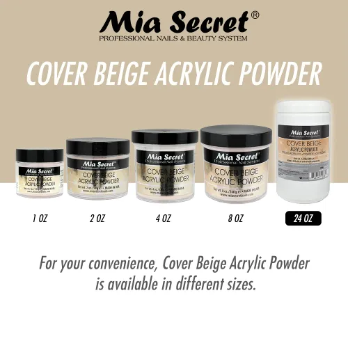 Miniatura 4 de Mia Secret Cubierta de polvo acrílico beige - 1.5 lbs