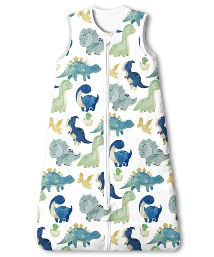 Miniatura 16 de TotAha Saco de Dormir Cálido 0-3 Meses, Manta Vestible Suave Acolchada 1.0 TOG Saco de Dormir para Bebé con Cremallera Segura de 2 Vías