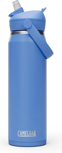 Miniatura 42 de CamelBak - Thrive - Botella de agua con tapa y pajilla, 20 onzas - Aislante de acero inoxidable, color negro