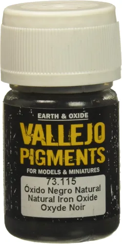 Miniatura 15 de Vallejo - Pigment FX Blue Grey, 1.18 Fl. Oz. (35 ml) Pot, Fine Powder Color Pigment for Model Weathering and Hobby Building
