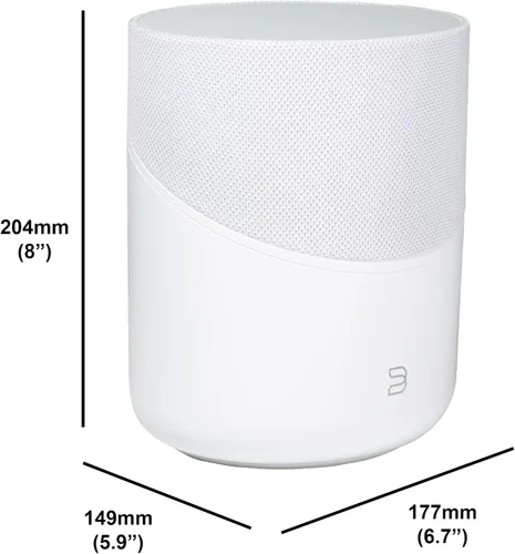 Miniatura 3 de Bluesound Pulse M - Altavoz inalámbrico de transmisión de música omnihíbrido con Bluetooth, color negro, compatible con Alexa y Siri