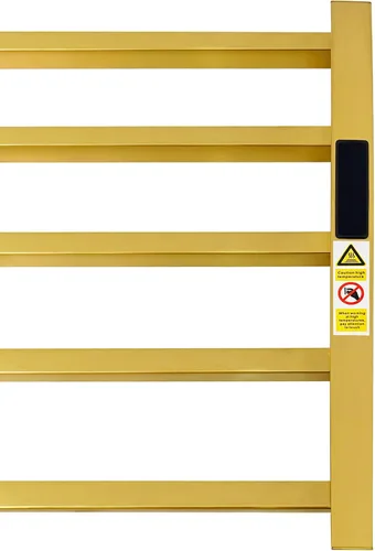Miniatura 5 de 5 Barras Calentadores de Toallas de Lujo Montados en la Pared Estante de Toallas Calentado, Calentador de Toallas para Baño con Temporizador