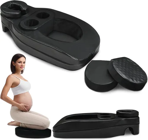 Cojín de masaje y reposacabezas para embarazo: libera el dolor de espalda baja, cojín prenatal para relajación de cuerpo completo, cojín de masaje