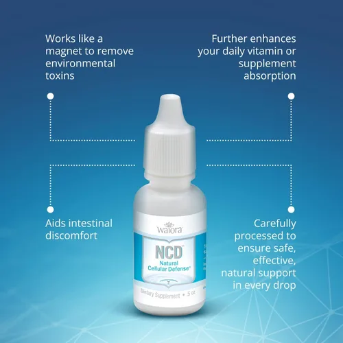 Miniatura 7 de NCD by Waiora, (4) botellas de gotas de zeolita líquida activadas, limpieza corporal natural y apoyo inmunológico, promueve el equilibrio del pH