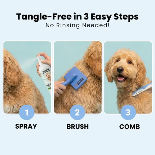 Miniatura 8 de We Love Doodles Spray desenredante para perros – Acondicionador sin enjuague para perros – Spray desenredante para perros – Spray desenredante