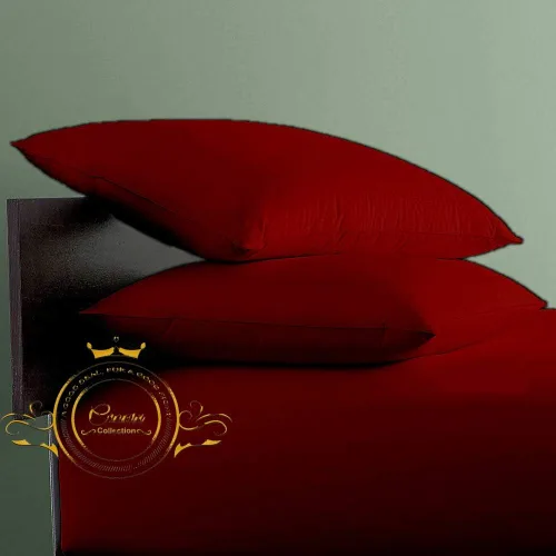 Miniatura 12 de Crown Collection Juego de 2 fundas de almohada estándar de 20 x 26 pulgadas, hipoalergénicas de 600 hilos, 100% algodón egipcio, fundas de almohada