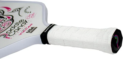 Miniatura 4 de Vulcan Paddle Candy Sugar Skull Pickleball Paddle Rendimiento híbrido Núcleo de polipropileno Aprobado por USAP Múltiples opciones Blanco