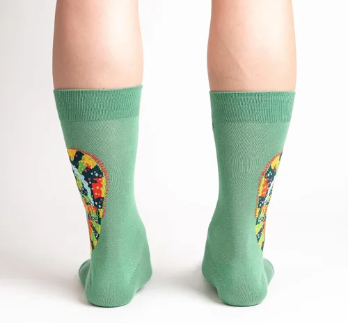 Miniatura 60 de Sock It To Me - Calcetines con diseño de extraterrestres y del espacio para hombre